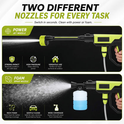 Portable Cordless Pressure Washer